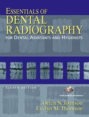 Front cover of Essentials of Dental Radiography for Dental Assistants and Hygienists (8th Edition) by Orlen Johnson