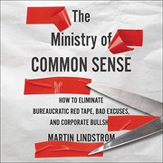 Cover of Ministry of Common Sense by Martin Lindstrom