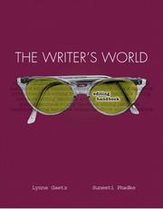 Cover of The Writer's World by Lynne Gaetz