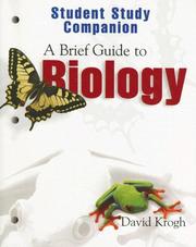 Front cover of A Brief Guide to Biology Student Study Companion by David Krogh