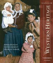 Cover of The western heritage by Donald Kagan