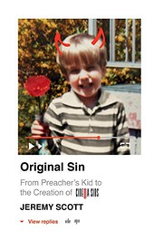 Cover of Original Sin by Jeremy Scott