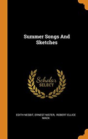 Front cover of Summer Songs And Sketches by Edith Nesbit