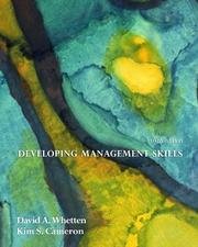 Cover of Developing Management Skills (6th Edition) by David A. Whetten