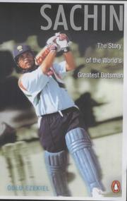 Front cover of Sachin by Gulu Ezekiel