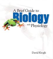Front cover of A brief guide to biology with physiology by David Krogh