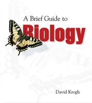 Front cover of A brief guide to biology by David Krogh