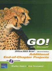 Cover of Go! with Microsoft Office 2003: Brief by Kris Townsend