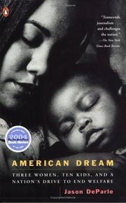 Cover of American Dream by Jason DeParle