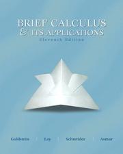 Cover of Brief calculus and its applications by Larry Joel Goldstein
