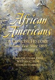 Cover of African Americans by Darlene Clark Hine