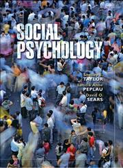 Front cover of Social psychology by Shelley E. Taylor