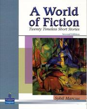 Cover of A world of fiction by Sybil Marcus