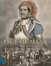 Front cover of Out of Many, TLC Edition Volume I, Revised Printing (4th Edition) by John Mack Faragher