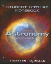 Cover of Astronomy Student Lecture Notebook by Colleen Gino