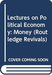 Front cover of Lectures on Political Economy : Volume II by Knut Wicksell