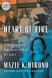 Front cover of Heart of Fire by Mazie K. Hirono