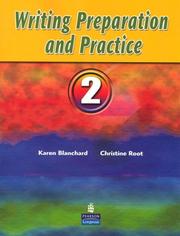 Cover of Writing Preparation and Practice 2 (Writing Preparation and Practice) by Karen Blanchard