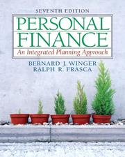 Front cover of Personal Finance Integrated and Companion Website Access Card Package (7th Edition) by Bernard J. Winger
