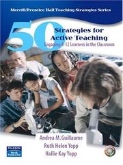 Cover of 50 Strategies for Active Teaching by Andrea M. Guillaume
