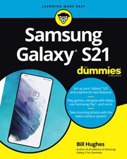 Front cover of Samsung Galaxy S21 For Dummies by Bill Hughes