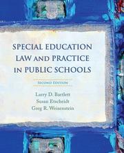 Cover of Special education law and practice in public schools by Larry Dean Bartlett
