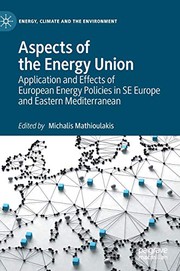 Front cover of Aspects of the Energy Union by Michalis Mathioulakis