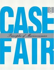 Cover of Principles of macroeconomics by Karl E. Case