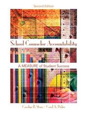 Cover of School counselor accountability by Carolyn B. Stone