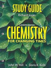 Cover of Study Guide Chemistry for Changing Times by John W. Hill