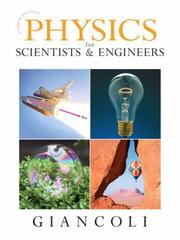 Front cover of Physics for Scientists & Engineers volume 1 of 2 by Douglas C. Giancoli
