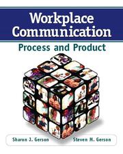 Cover of Workplace Communication by Steven Gerson