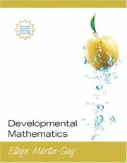 Cover of Developmental Mathematics by K. Elayn Martin-Gay