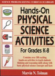 Cover of Hands-on physical science activities by Marvin N. Tolman