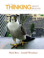 Front cover of Thinking about biology by Mimi Bres