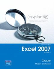 Cover of Microsoft Office Excel 2007 by Robert T. Grauer