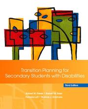 Front cover of Transition planning for secondary students with disabilities by Robert W. Flexer