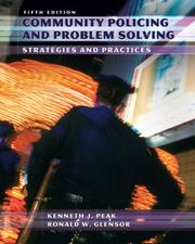 Cover of Community Policing and Problem Solving (5th Edition) by Kenneth J. Peak