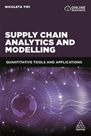 Cover of Supply Chain Analytics and Modelling by Nicoleta Tipi
