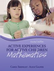 Front cover of Active experiences for active children by Carol Seefeldt