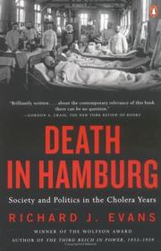 Cover of Death in Hamburg by Sir Richard J. Evans FBA FRSL FRHistS