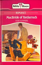 Front cover of MacBride of Tordarroch by Essie Summers