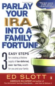 Cover of Parlay your IRA into a family fortune by Ed Slott