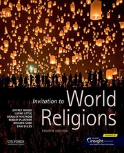 Front cover of Invitation to world religions by Jeffrey Brodd