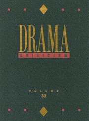 Front cover of Drama criticism by Thomas J. Schoenberg