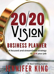 Front cover of 20/20 Vision Business Planner by Jennifer King