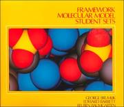 Front cover of Framework Molecular Model "FMM" (Student Kit) by George Brumlik