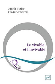 Cover of Le vivable et l'invivable by Frédéric Worms