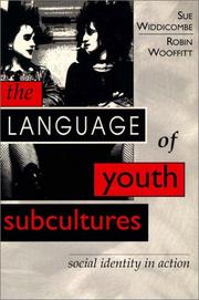 Front cover of The language of youth subcultures by Sue Widdicombe