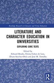 Front cover of Literature and Character Education in Universities by Edward Brooks
